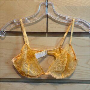 GapBody Lace Underwire Unlined Demi Bra, Size: 34B